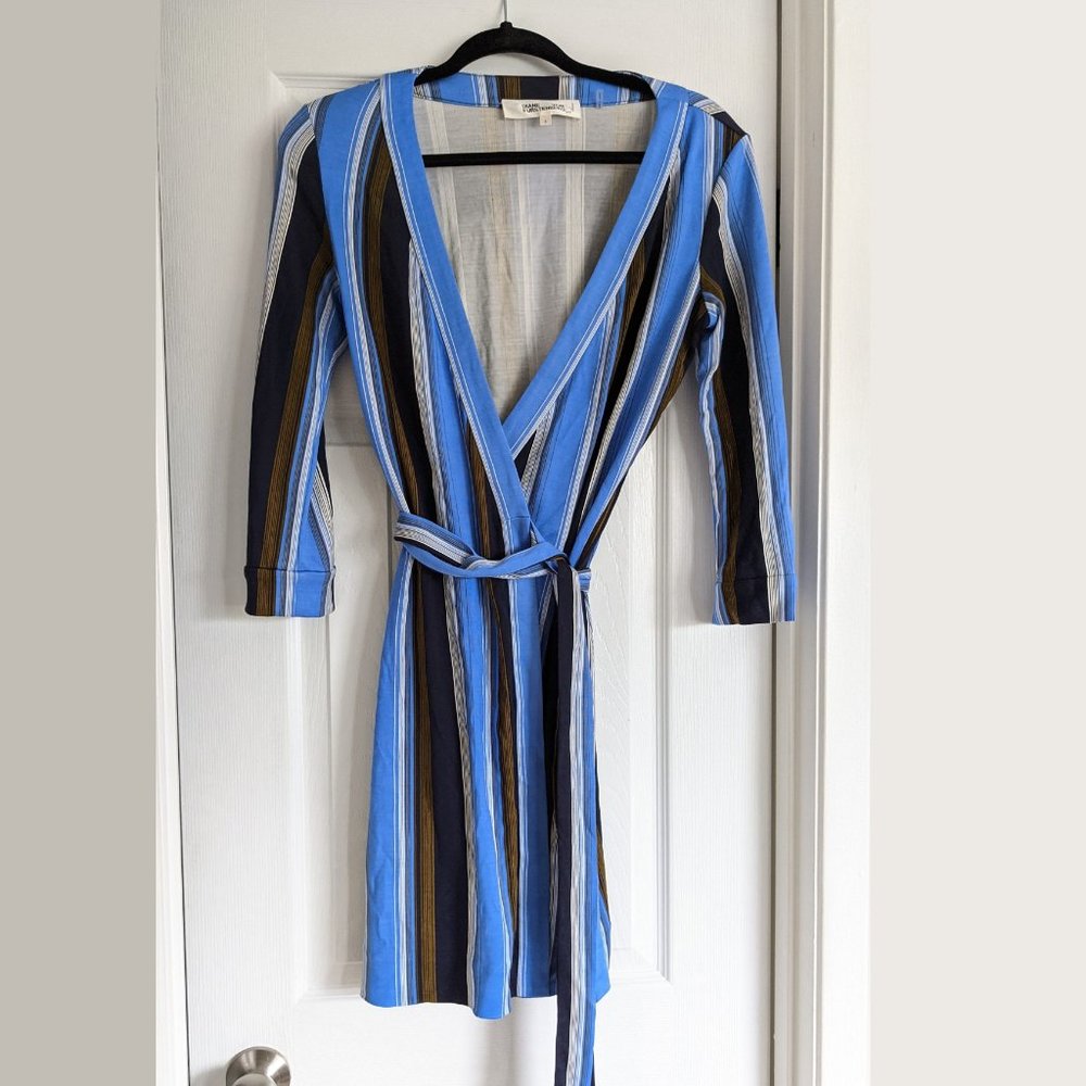 Diane Von Furstenberg Silk Wrap Dress